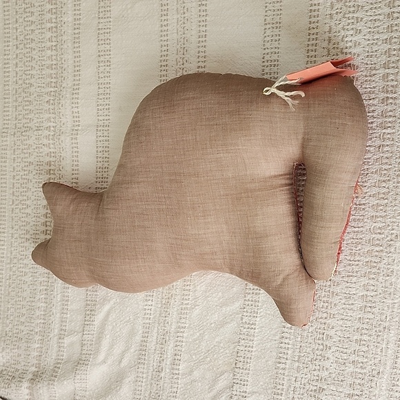 Antique quilted cat pillow patchwork cottagecore Handmade - Picture 6 of 8